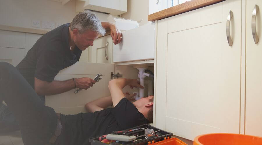 Professional tankless water heater installation in Dover, DE